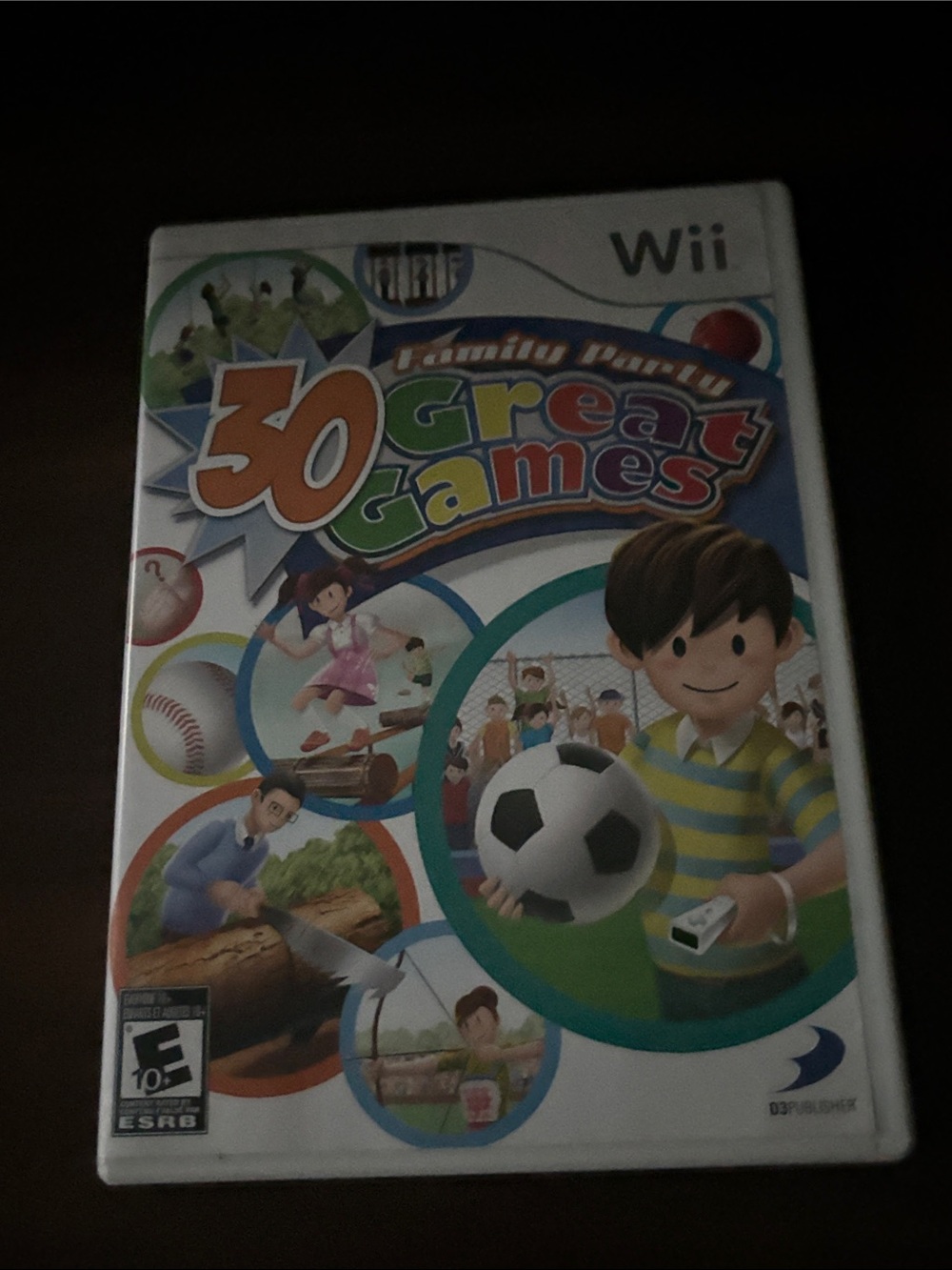 Wii Nintendo 30 Great Games Family Party includes manual